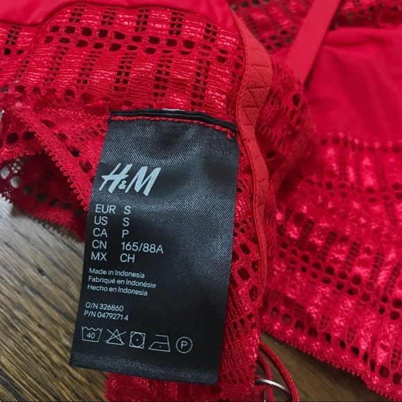 H&M Red Bralette ♥️ - Picture 3 of 4